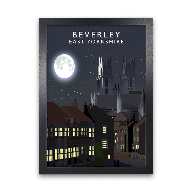 Beverley Night Portrait by Richard O'Neill Black Grain