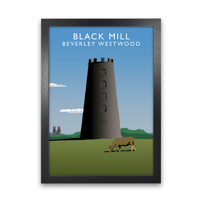 Black Mill Portrait by Richard O'Neill Black Grain