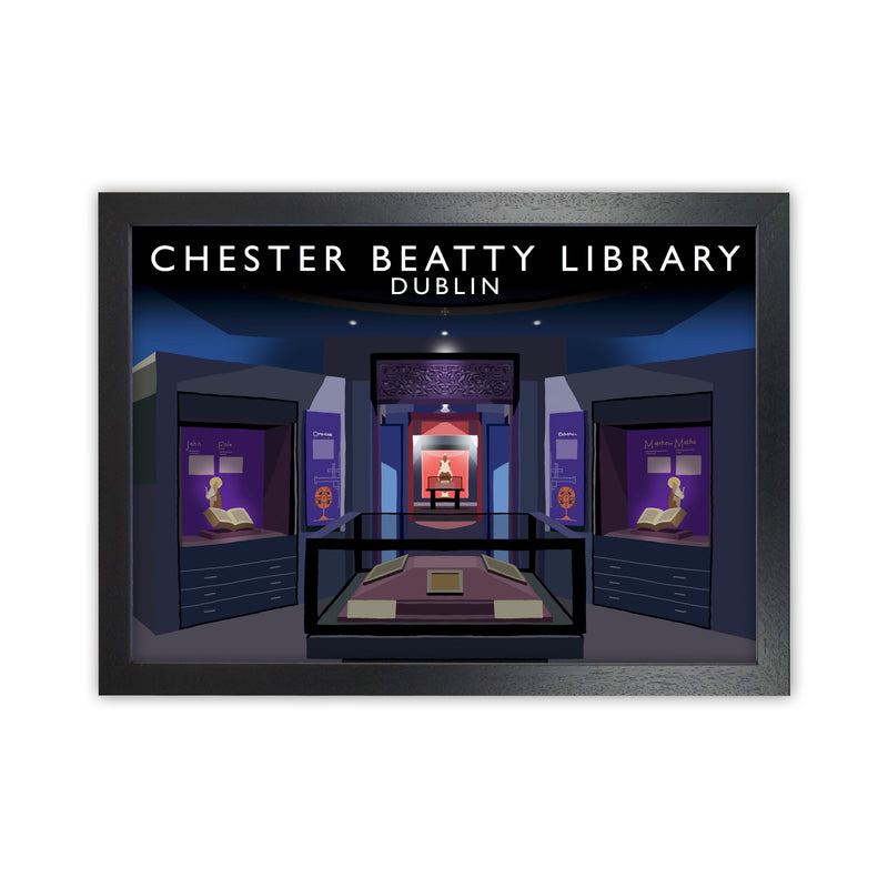 Chester Beatty 2 Library by Richard O'Neill Black Grain