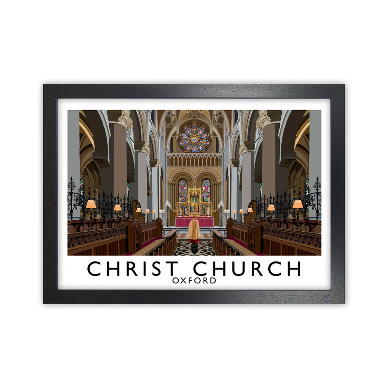 Inside Christ Church by Richard O'Neill Black Grain