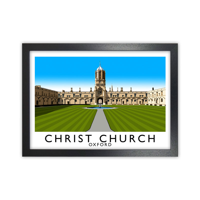 Christ Church Oxford 3 by Richard O'Neill Black Grain