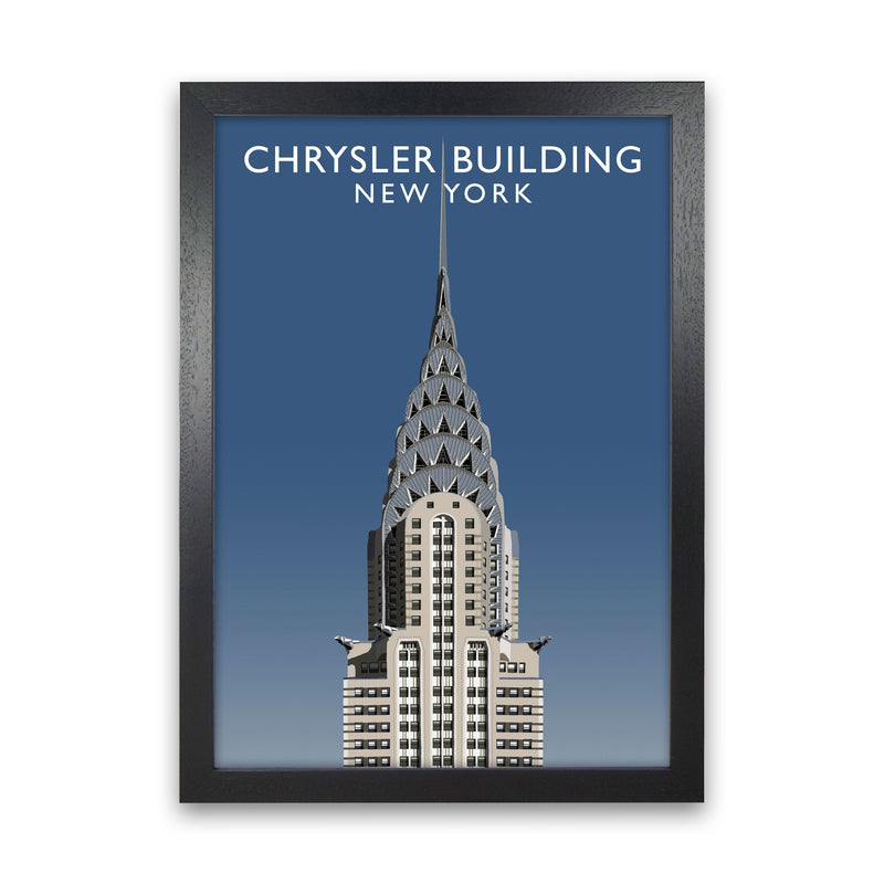 Chrysler Building by Richard O'Neill Black Grain