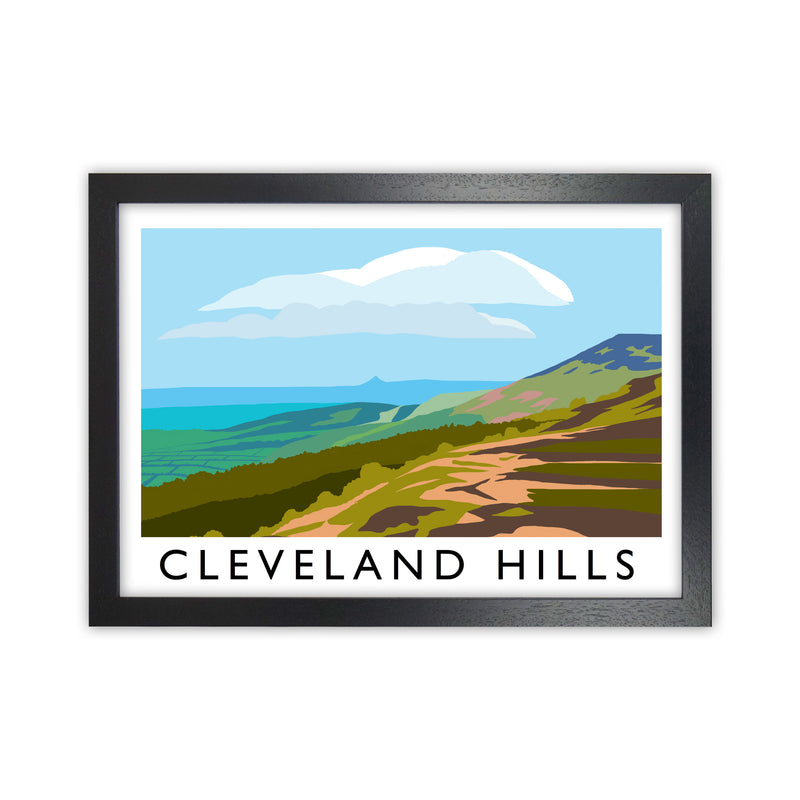 Cleveland Hills by Richard O'Neill Black Grain