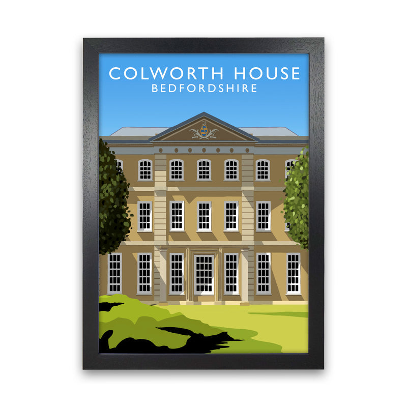 Colworth House Portrait by Richard O'Neill Black Grain