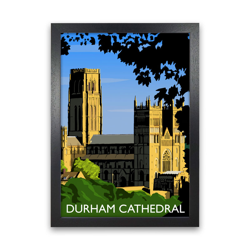 Durham Cathedral Portrait by Richard O'Neill Black Grain