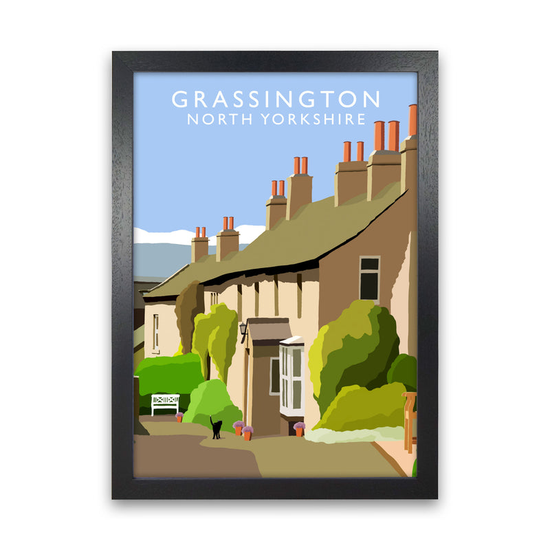 Grassington Portrait by Richard O'Neill Black Grain