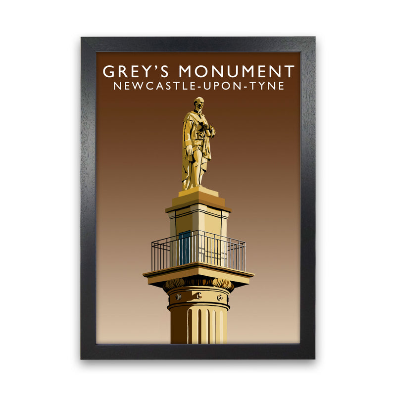 Grey's Monument by Richard O'Neill Black Grain