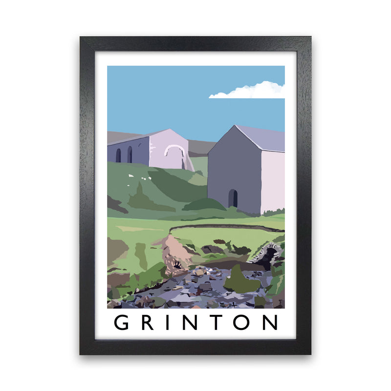 Grinton Portrait by Richard O'Neill Black Grain