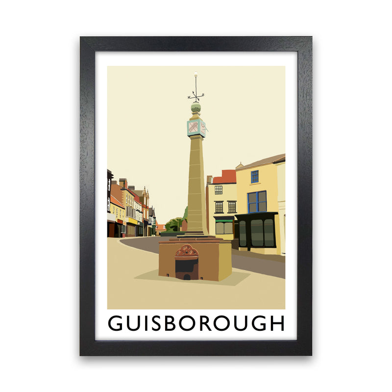 Guisborough Portrait by Richard O'Neill Black Grain
