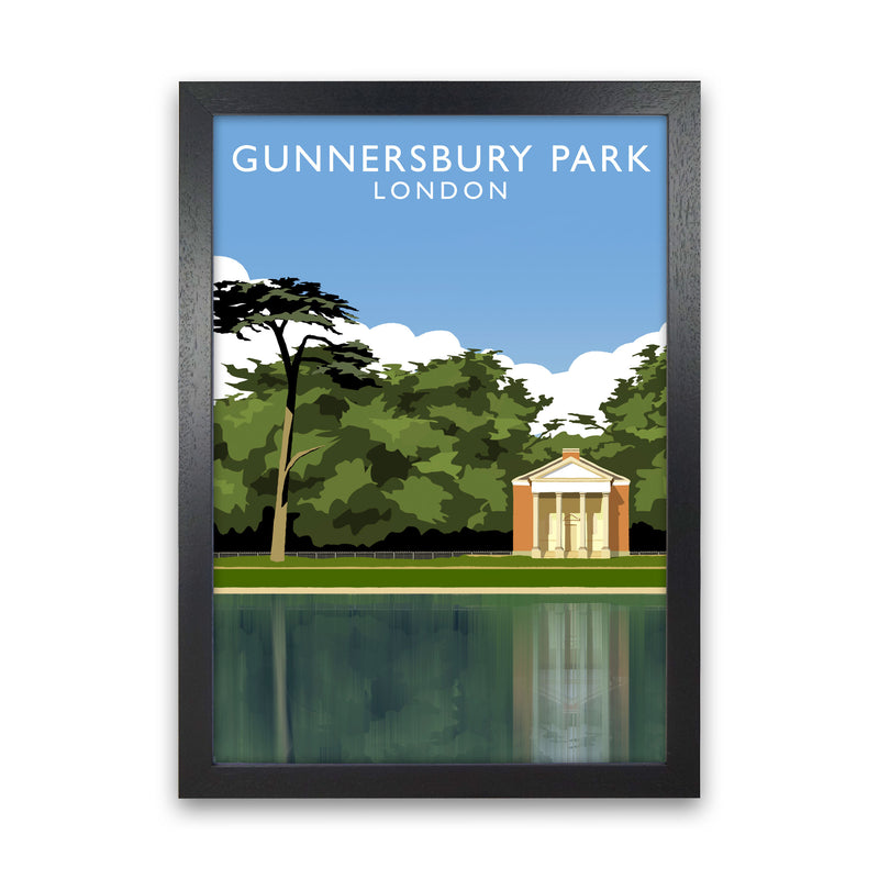 Gunnersbury Park Portrait by Richard O'Neill Black Grain