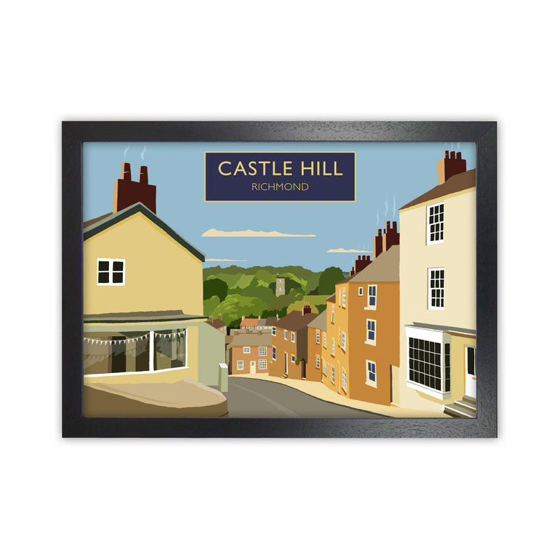 Castle Hill Richmond  by Richard O'Neill Black Grain