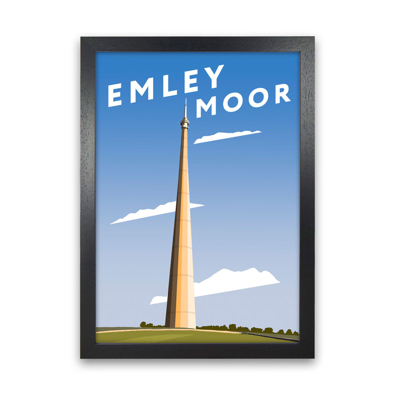 Emley Moor 3 by Richard O'Neill Black Grain