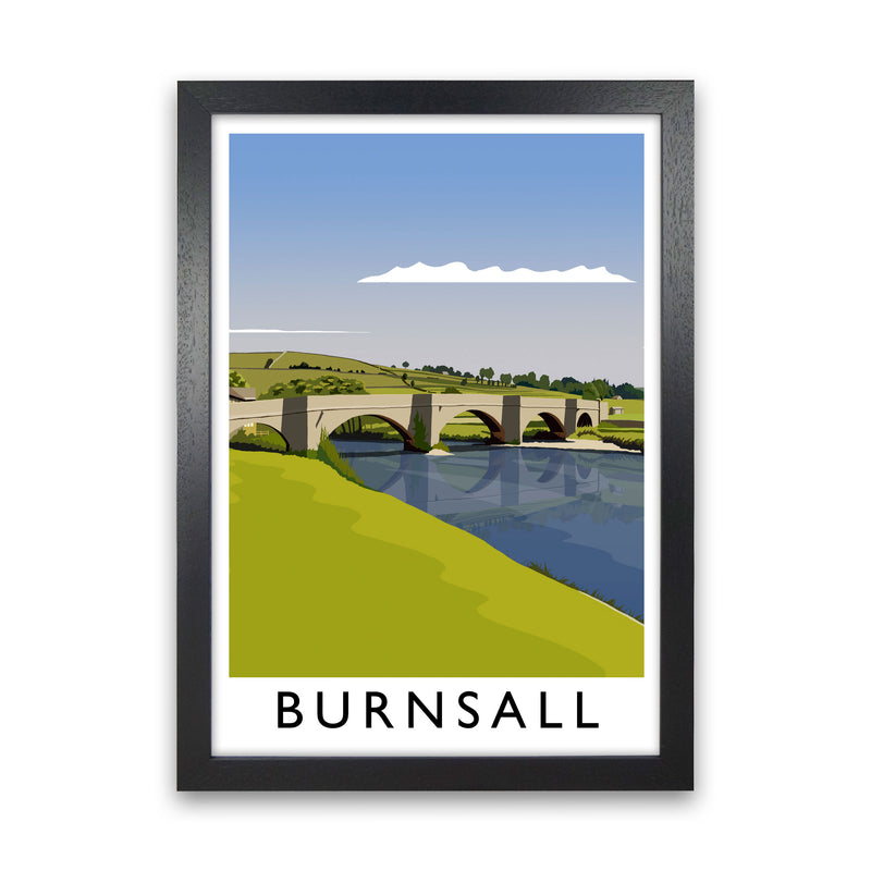 Burnsall portrait by Richard O'Neill Black Grain