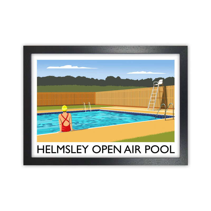 Helmsley Open Air Pool by Richard O'Neill Black Grain