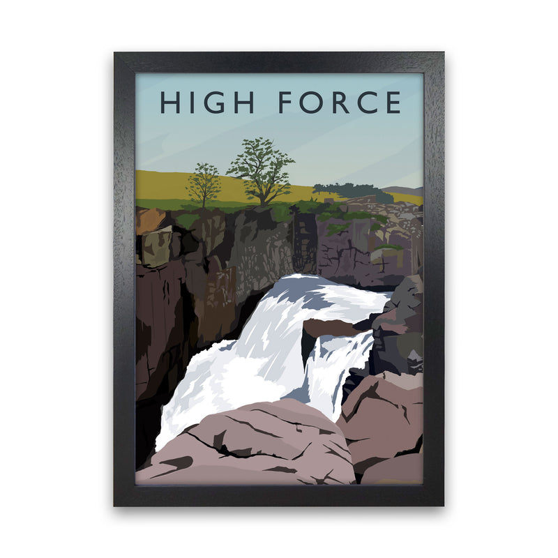 High Force 2 portrait by Richard O'Neill Black Grain