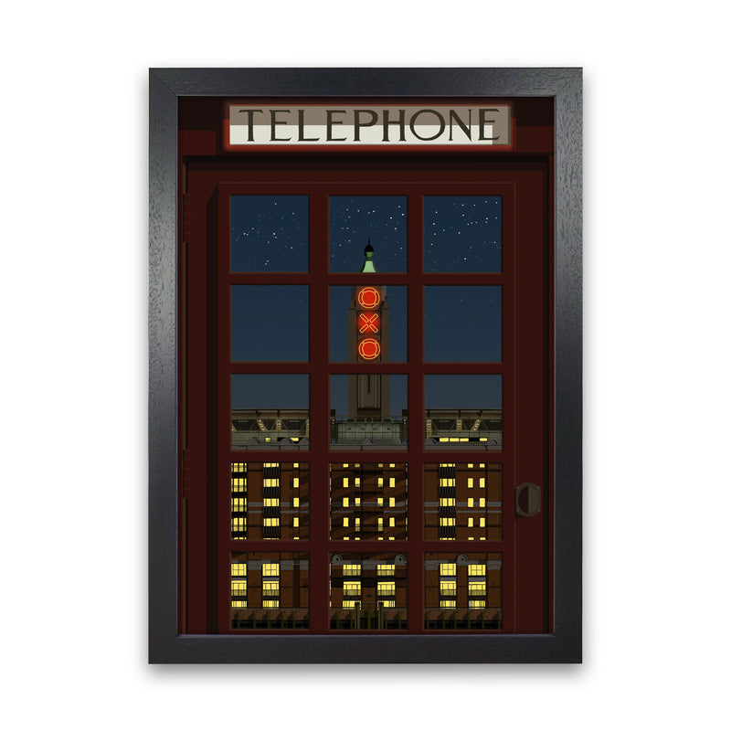 London Telephone Box 10 by Richard O'Neill Black Grain