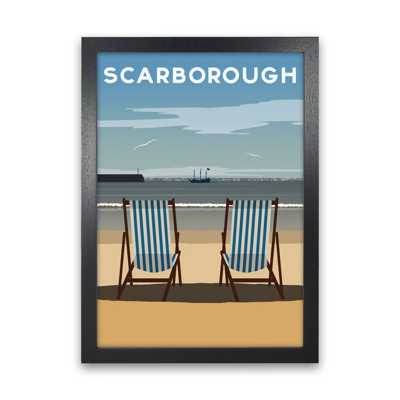 Scarborough 2 by Richard O'Neill Black Grain