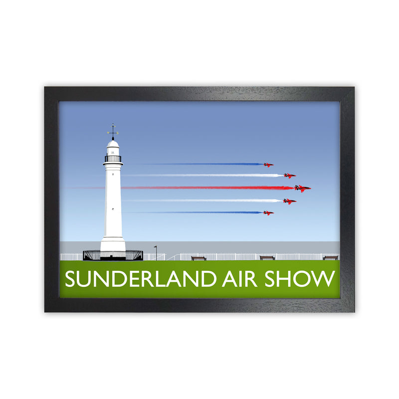 Sunderland AIr Show by Richard O'Neill Black Grain