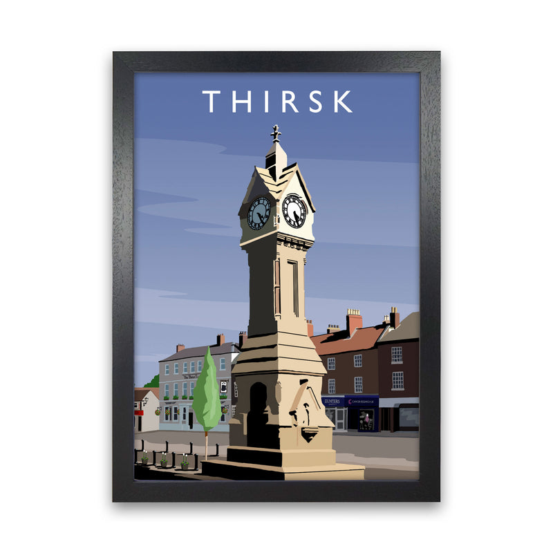 Thirsk 2 portrait by Richard O'Neill Black Grain