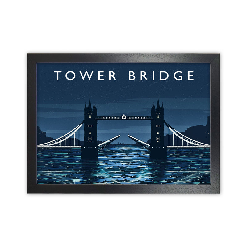 Tower Bridge by Richard O'Neill Black Grain