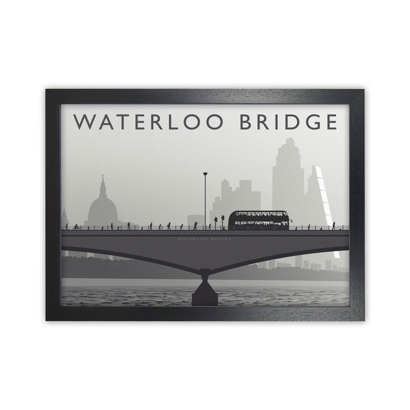 Waterloo Bridge by Richard O'Neill Black Grain