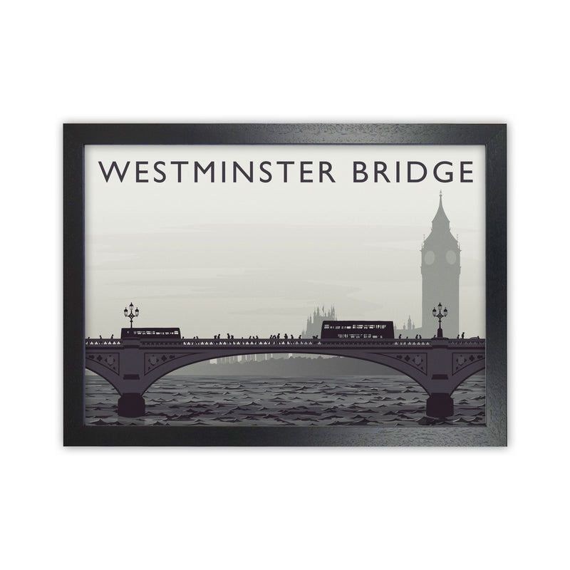 Westminster Bridge by Richard O'Neill Black Grain