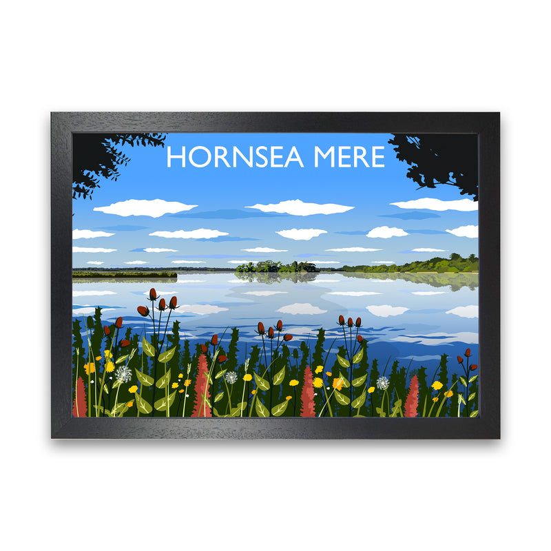 Hornsea Mere by Richard O'Neill Black Grain