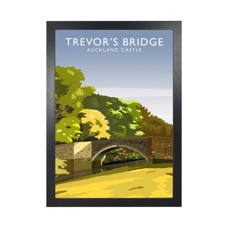 Trevor's Bridge portrait by Richard O'Neill Black Grain