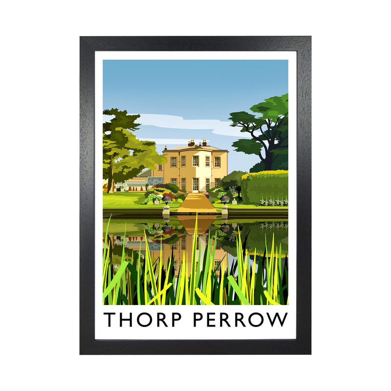Thorp Perrow portrait by Richard O'Neill Black Grain