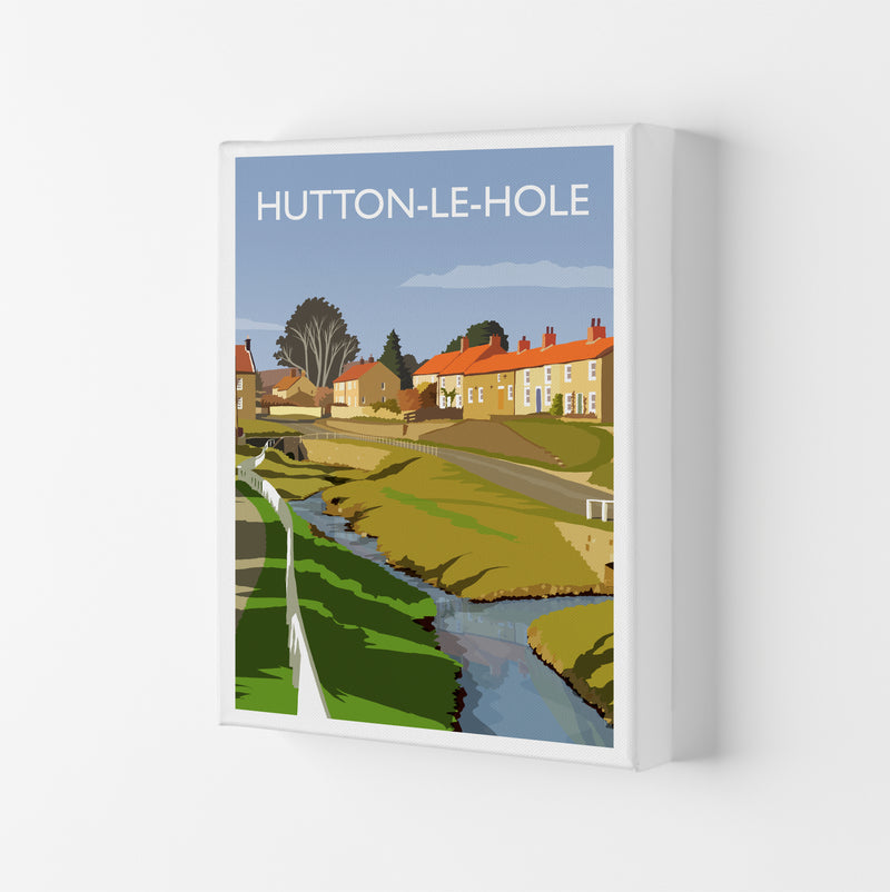 Hutton-Le-Hole Portrait Art Print by Richard O'Neill Canvas
