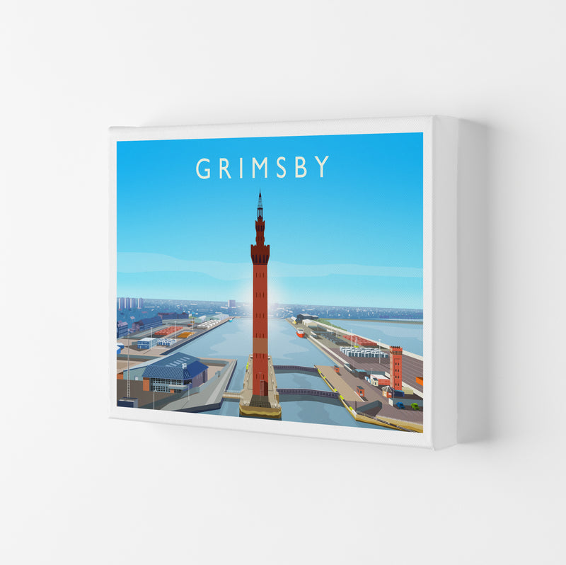 Grimsby Art Print by Richard O'Neill Canvas