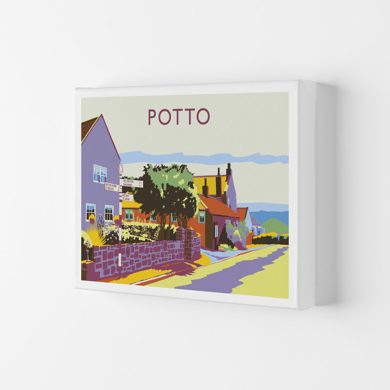 Potto Travel Art Print by Richard O'Neill Canvas