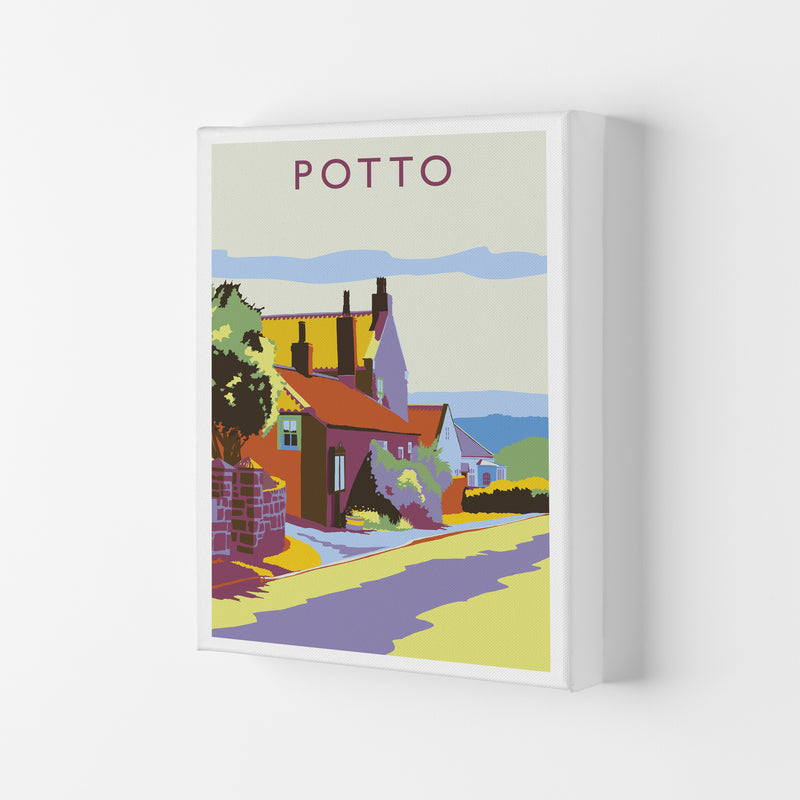 Potto portrait Travel Art Print by Richard O'Neill Canvas