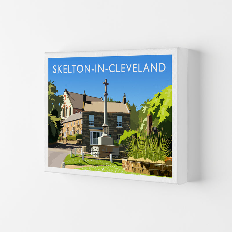 Skelton-in-Cleveland Travel Art Print by Richard O'Neill Canvas
