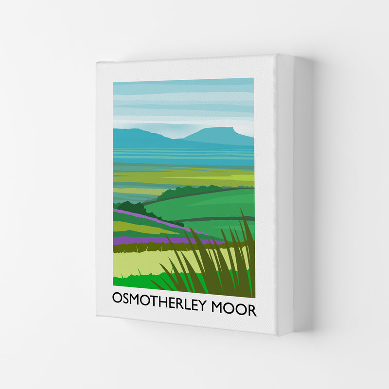 Osmotherley Moor portrait Travel Art Print by Richard O'Neill Canvas