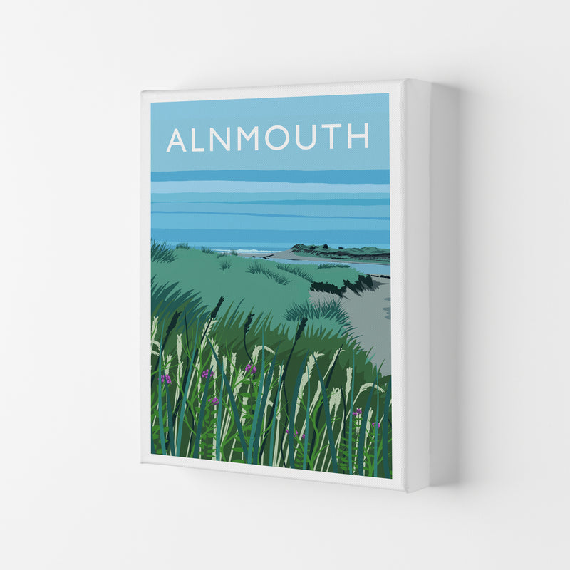 Alnmouth portrait Travel Art Print by Richard O'Neill Canvas