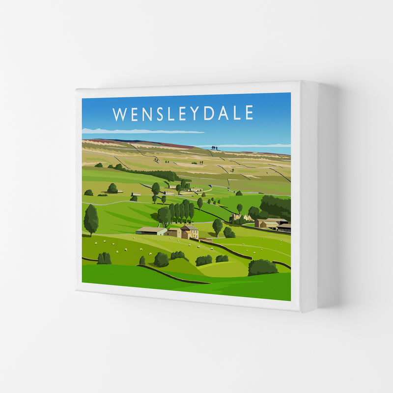 Wensleydale 3 Travel Art Print by Richard O'Neill Canvas
