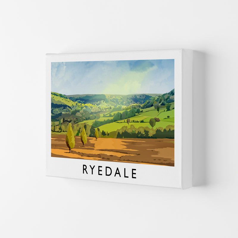 Ryedale Travel Art Print by Richard O'Neill Canvas