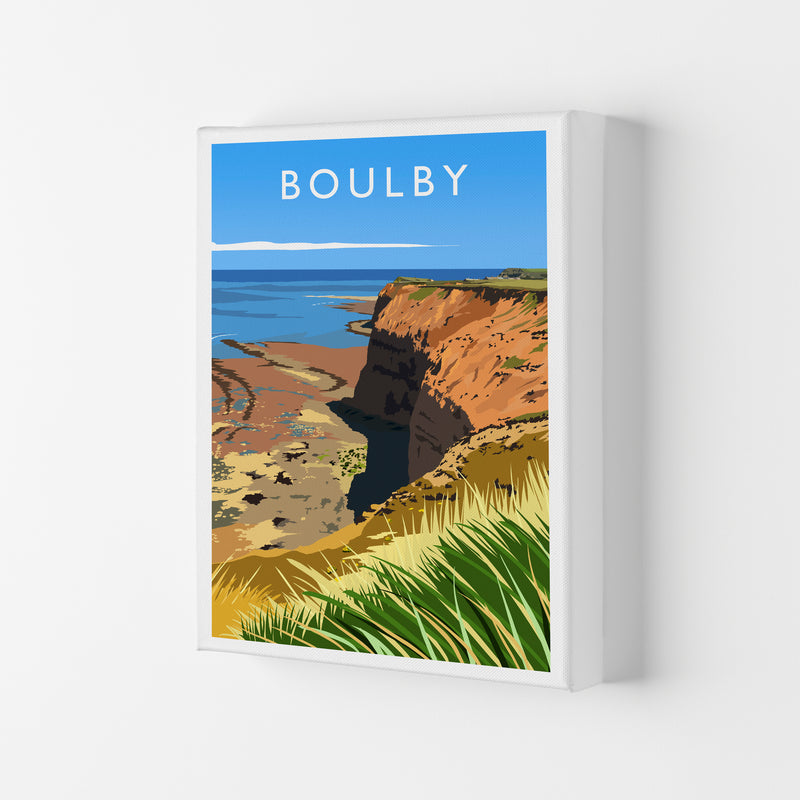 Boulby portrait Travel Art Print by Richard O'Neill Canvas