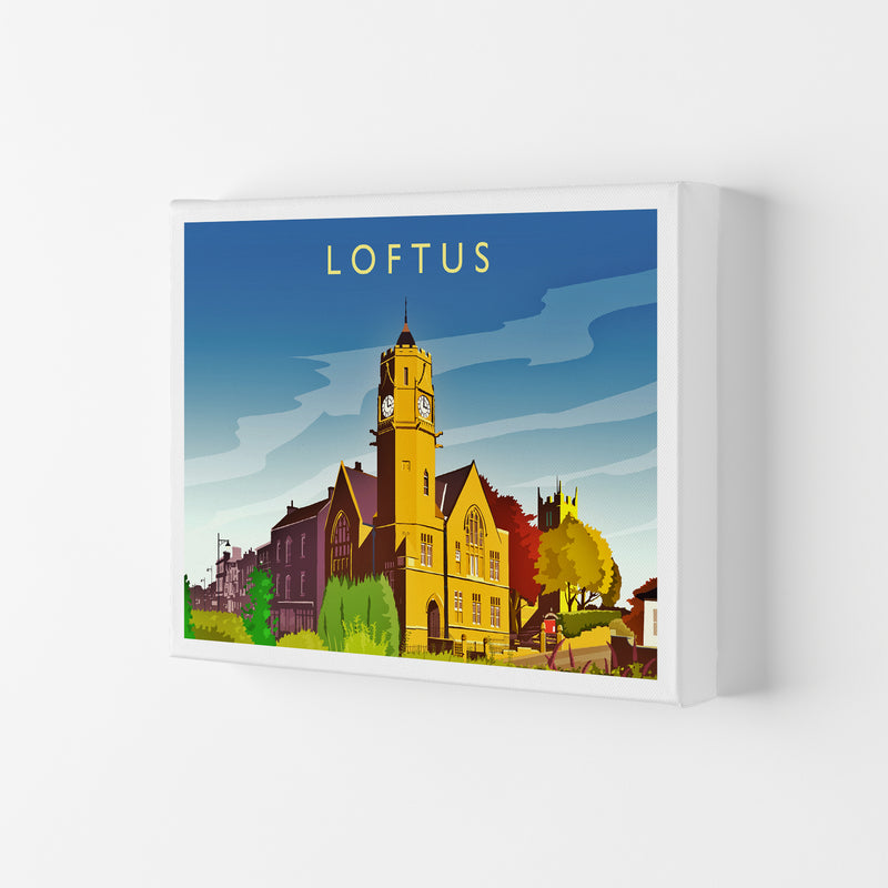 Loftus 2 Travel Art Print by Richard O'Neill Canvas