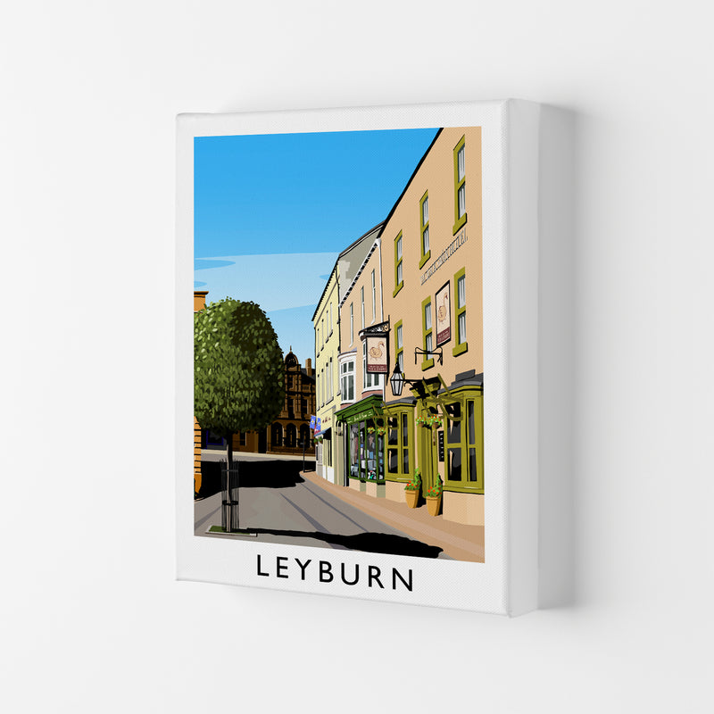 Leyburn 3 portrait Travel Art Print by Richard O'Neill Canvas