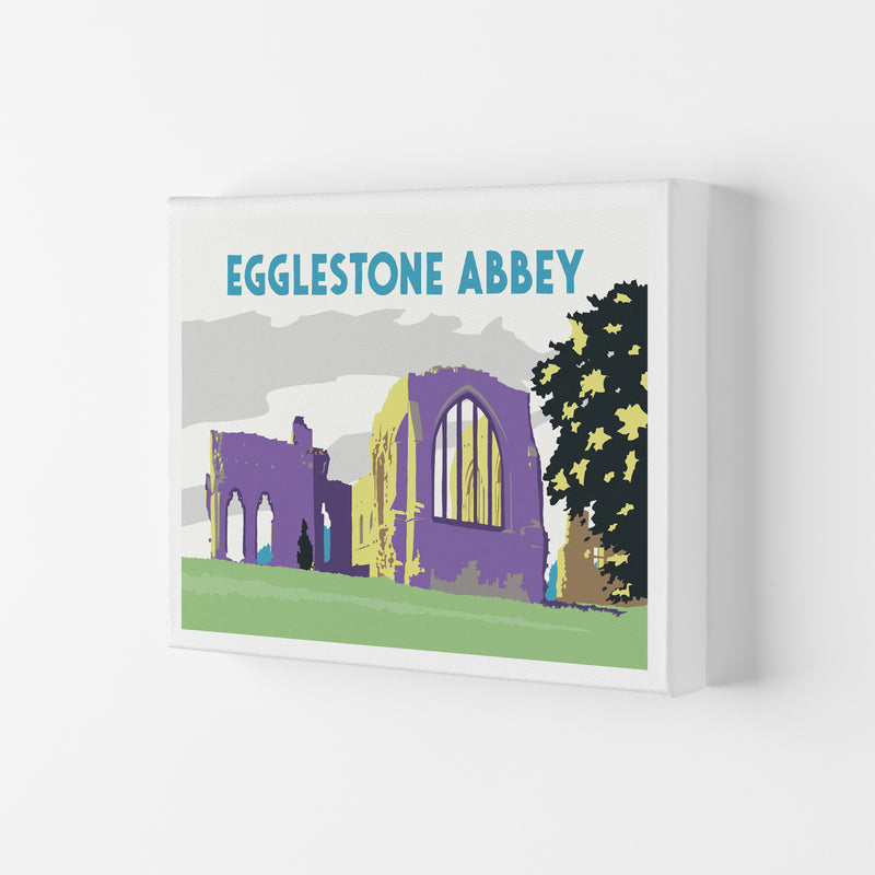 Egglestone Abbey Travel Art Print by Richard O'Neill Canvas
