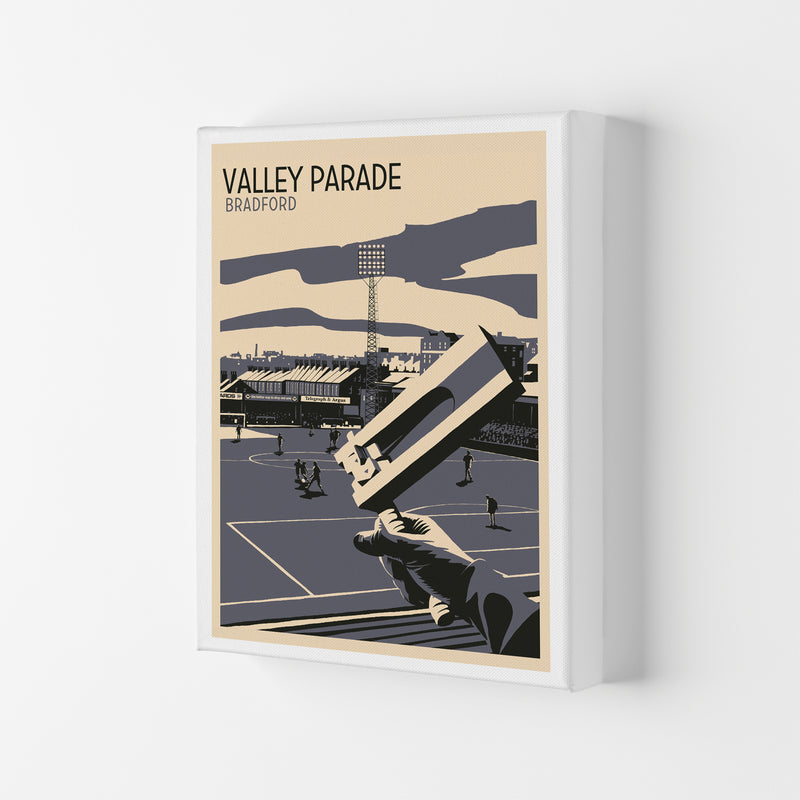 Valley Parade Travel Art Print by Richard O'Neill Canvas
