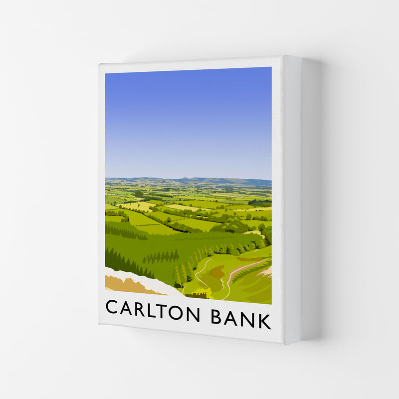 Carlton Bank portrait Travel Art Print by Richard O'Neill Canvas