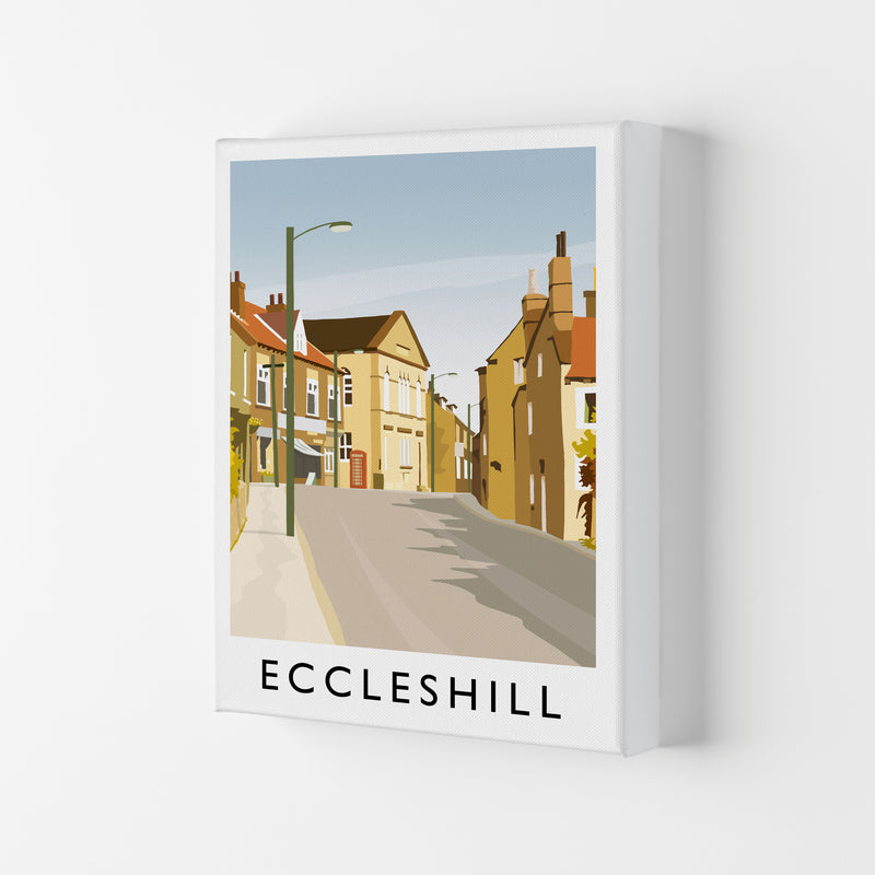 Eccleshill portrait Travel Art Print by Richard O'Neill Canvas