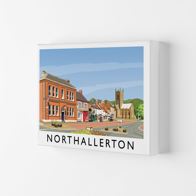 Northallerton 5 Travel Art Print by Richard O'Neill Canvas