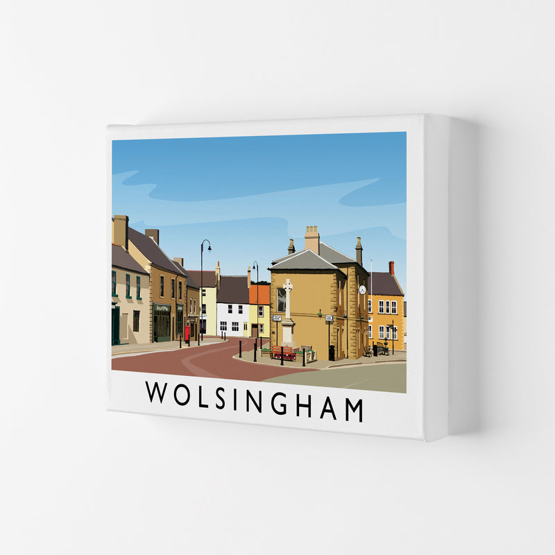 Wolsingham 2 Travel Art Print by Richard O'Neill Canvas