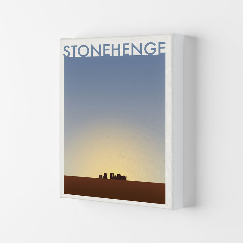 Stonehenge 2 (Day) Travel Art Print by Richard O'Neill Canvas