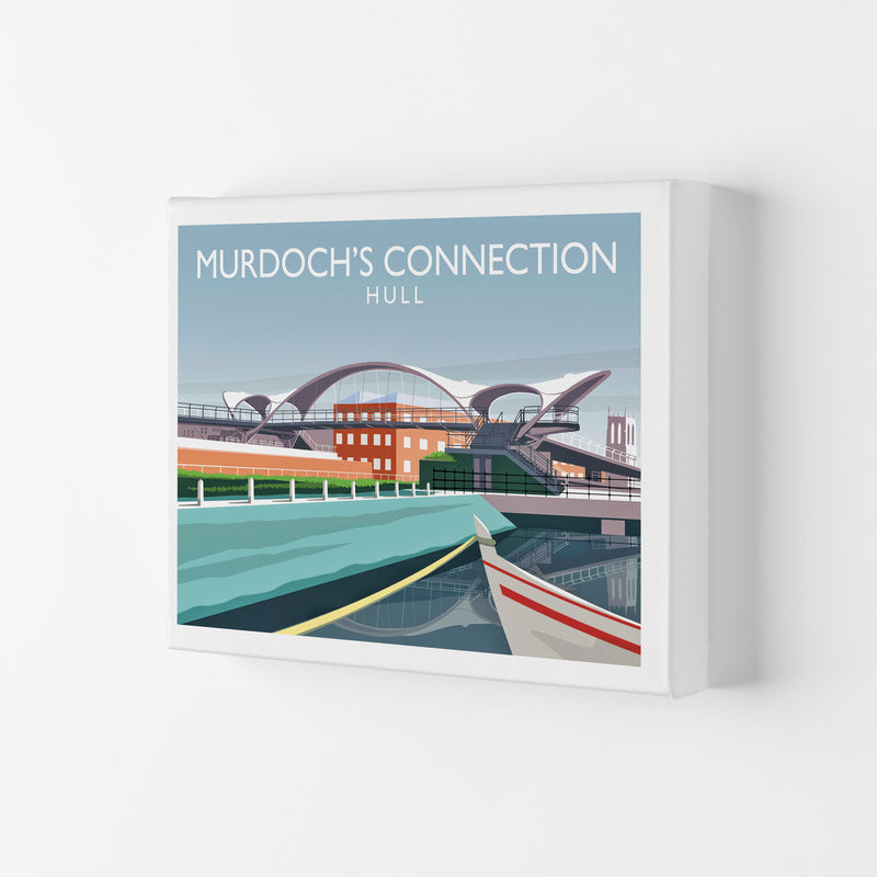 Murdoch's Connection Travel Art Print by Richard O'Neill Canvas