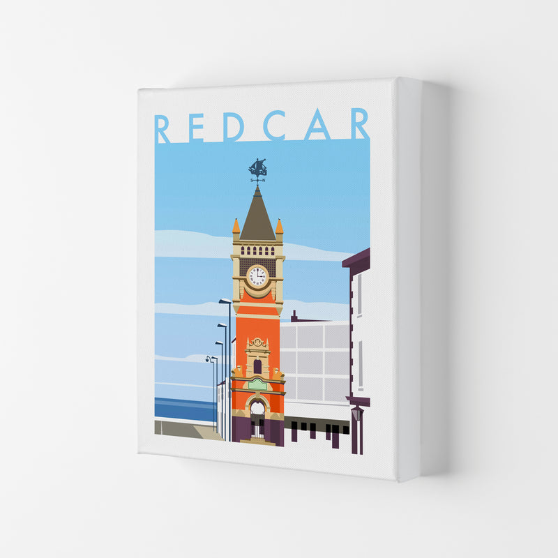 Redcar 3 Travel Art Print by Richard O'Neill Canvas